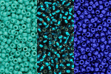 6. Turquoise &amp; Blue Beads