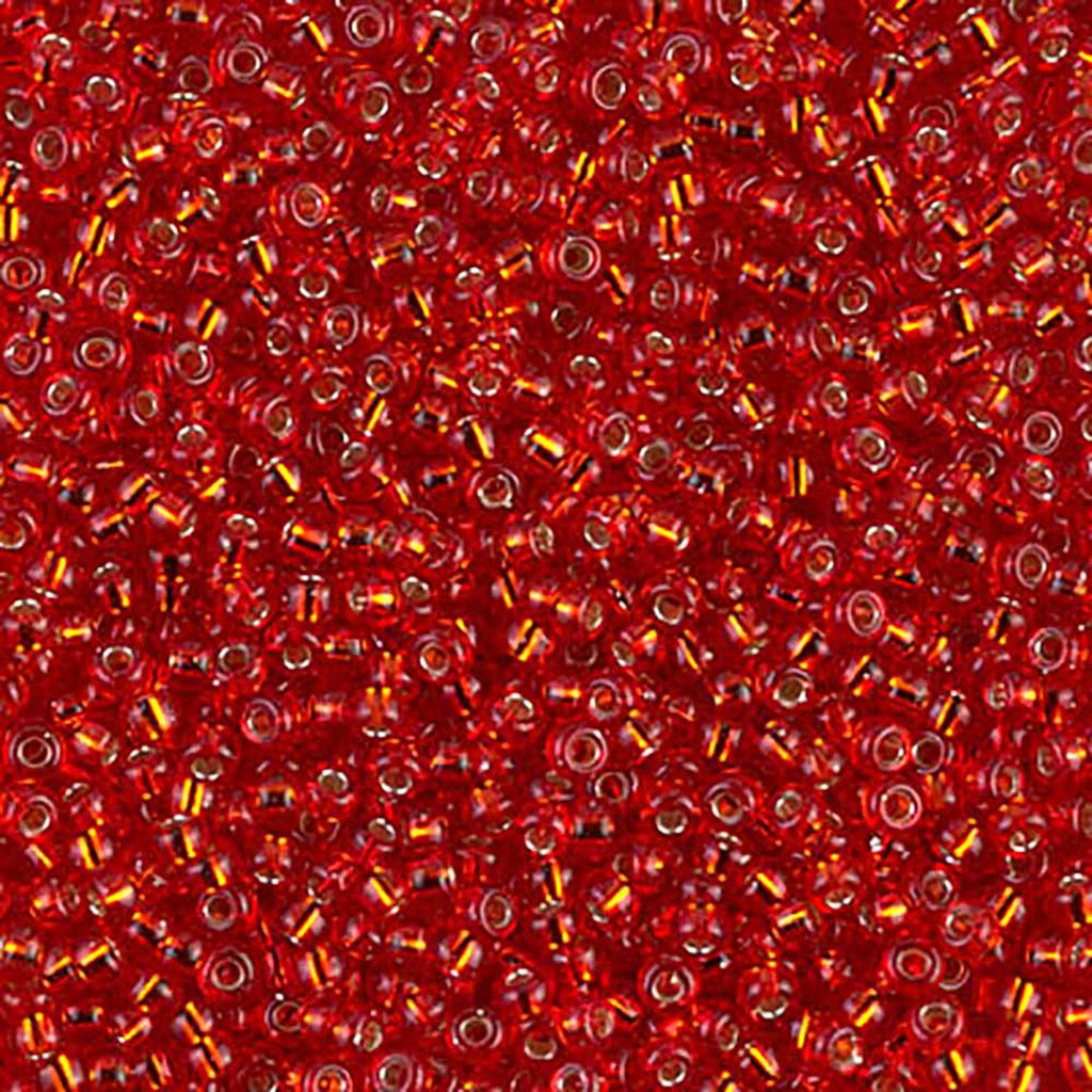 Red Flame Silver Lined