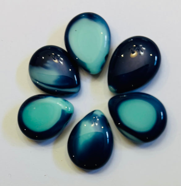 16x12 Czech Drop Flat Top Feature Beads