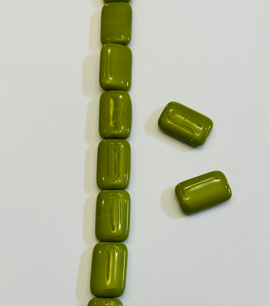 12X18 Rectangle Opaque Olive