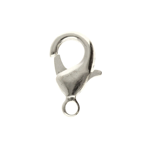 Clasp Lobster Silver 15mm Pack 10