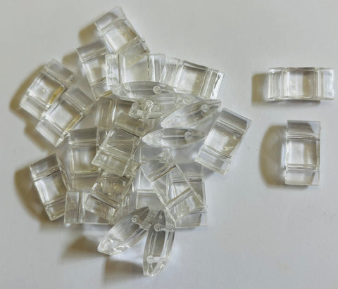 9x17 Acrylic Carrier Bead Clear