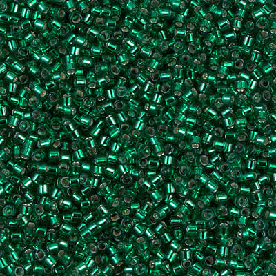 DB-605 Green Emerald Silver Lined