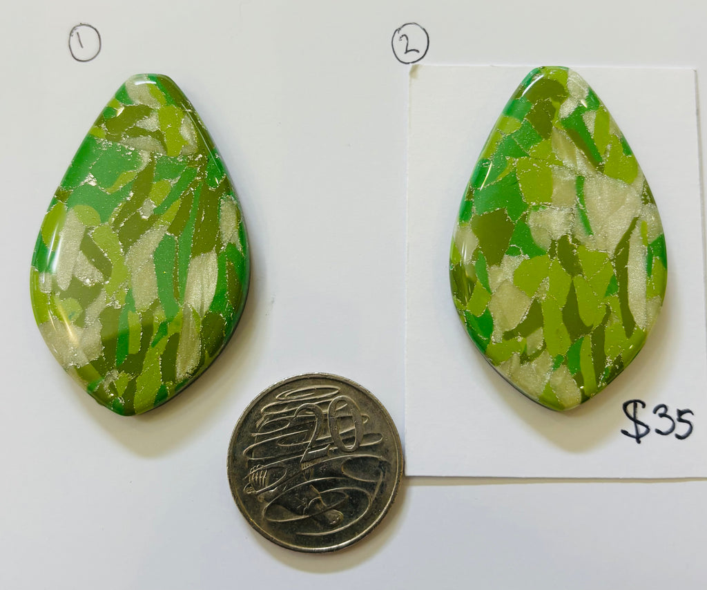 Polymer Clay Cabochons Handmade