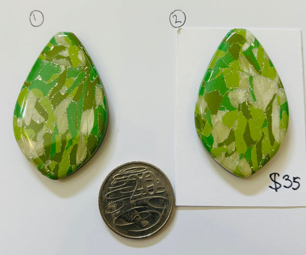 Polymer Clay Cabochons Handmade