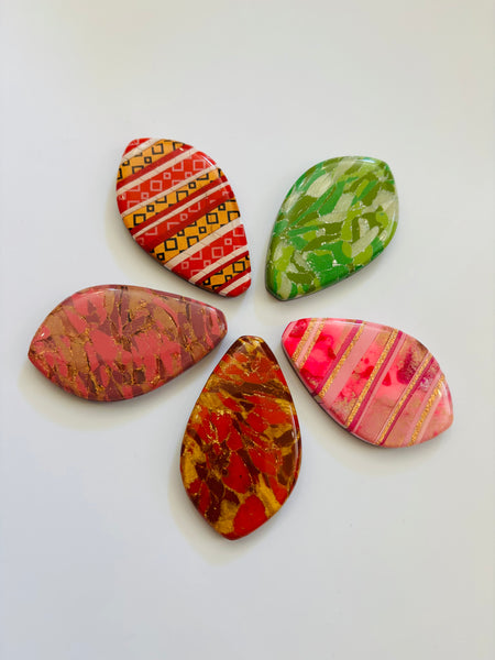 Polymer Clay Cabochons Handmade