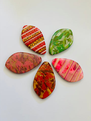 Polymer Clay Cabochons Handmade