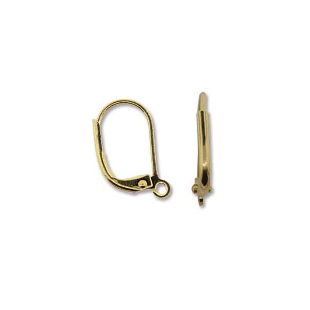 Ear Hook Lever Back Gold 3 Pairs