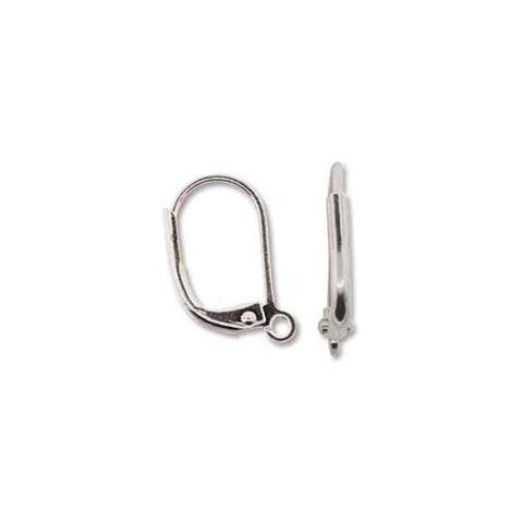 Ear Hook Lever Back Silver 3 Pairs
