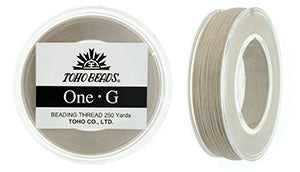 One G Thread Beige 125Yards