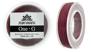 One G Thread Burgundy 125Yards