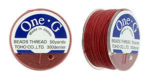 One G Thread Red 50Yards
