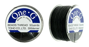 One G Thread Black 50Yards