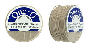One G Thread Beige 50Yards