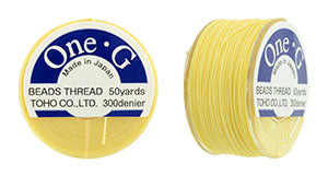 One G Thread Light Yellow 50Yards