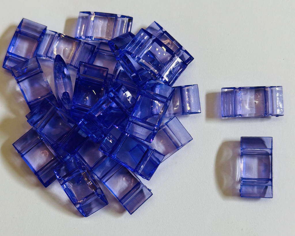 9x17 Acrylic Carrier Bead Purple