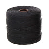 S-LON Bead Cord Tex 210 77 Yards Black