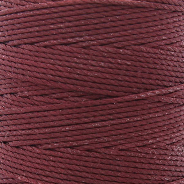 S-LON Bead Cord Tex 210 77 Yards Burgundy