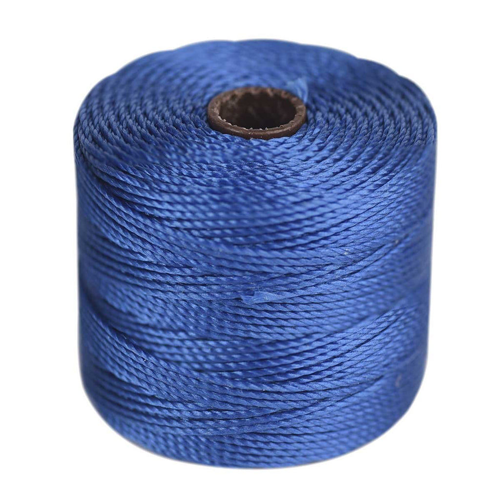 S-LON Bead Cord Tex 210 77 Yards Capri Blue