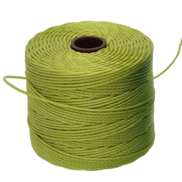 S-LON Bead Cord Tex 210 70 Yards Chartreuse