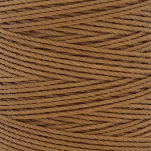 S-LON Bead Cord Tex 210 77 Yards Dark Tan