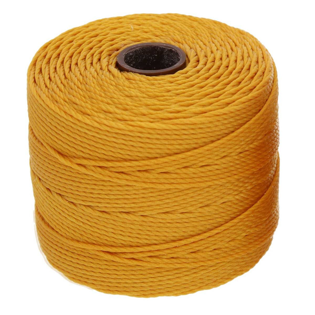 S-LON Bead Cord Tex 210 77 Yards Light Gold