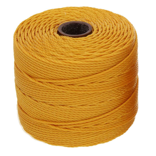 S-LON Bead Cord Tex 210 77 Yards Light Gold