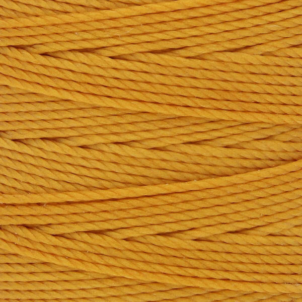 S-LON Bead Cord Tex 210 77 Yards Light Gold
