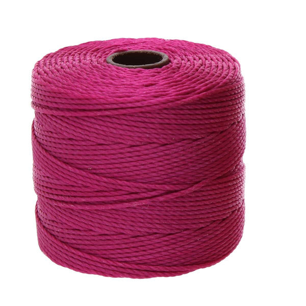 S-LON Bead Cord Tex 210 70 Yards Magenta