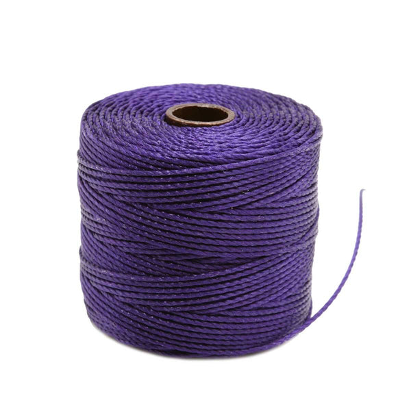 S-LON Bead Cord Tex 210 70 Yards Purple
