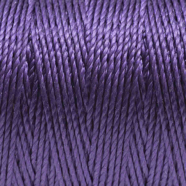 S-LON Bead Cord Tex 210 70 Yards Purple