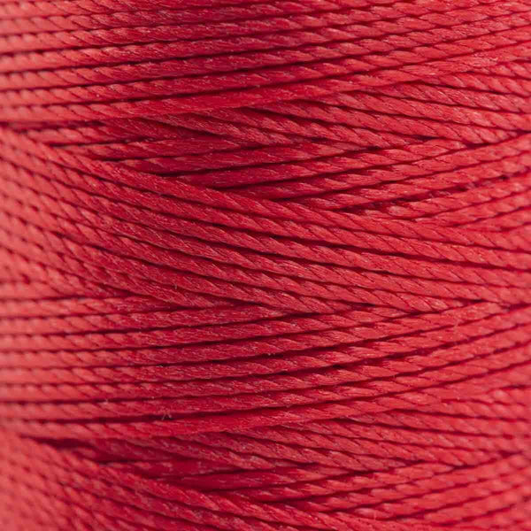 S-LON Bead Cord 210 77 Yards Shanghai Red