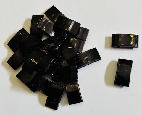 9x17 Acrylic Carrier Bead Black