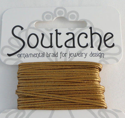 Soutache 275cm Antique Gold