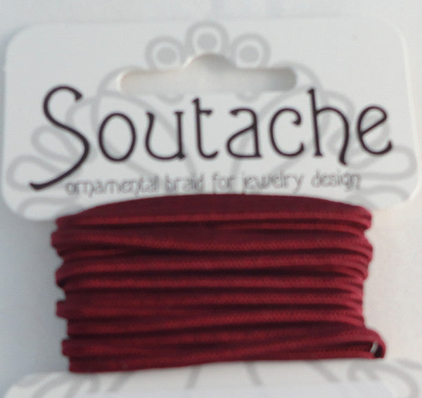 Soutache 275cm Merlot