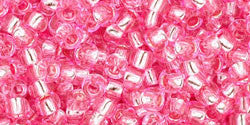 Pink Silver Lined