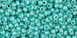 Turquoise Opaque Lustered
