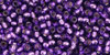 Purple Silver Lined