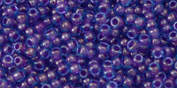 Purple Aqua Lined