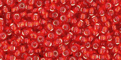 Siam Ruby Silver Lined