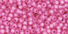 Milky Hot Pink Silver Lined